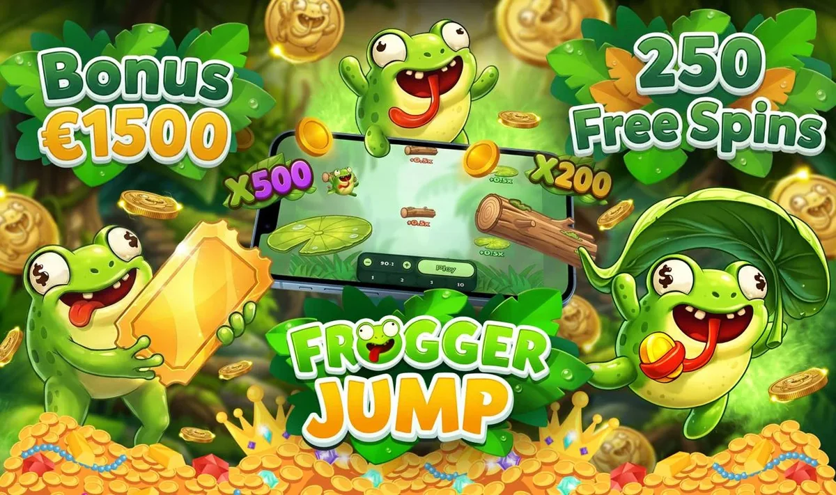 The Best Online Casino Games at Frogger Jump